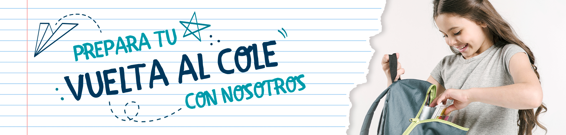 ¡La vuelta al cole ya está aquí!      En la farmacia queremos acompañarte en este nuevo comienzo y ayudarte a que el regreso a las aulas sea lo más fácil posible para ti y tus peques.    