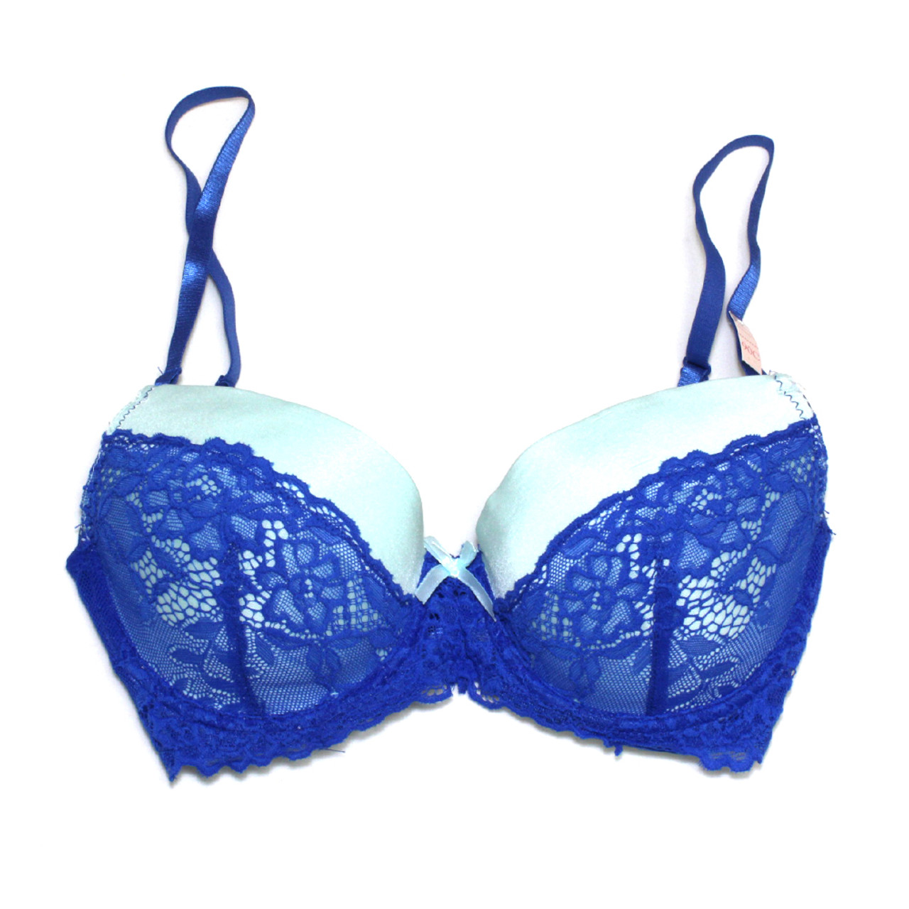 Buy Level 2 Push-Up Underwired Full Cup Multiway Striped Balconette Bra in  Powder Blue Online India, Best Prices, COD - Clovia - BR2080R13