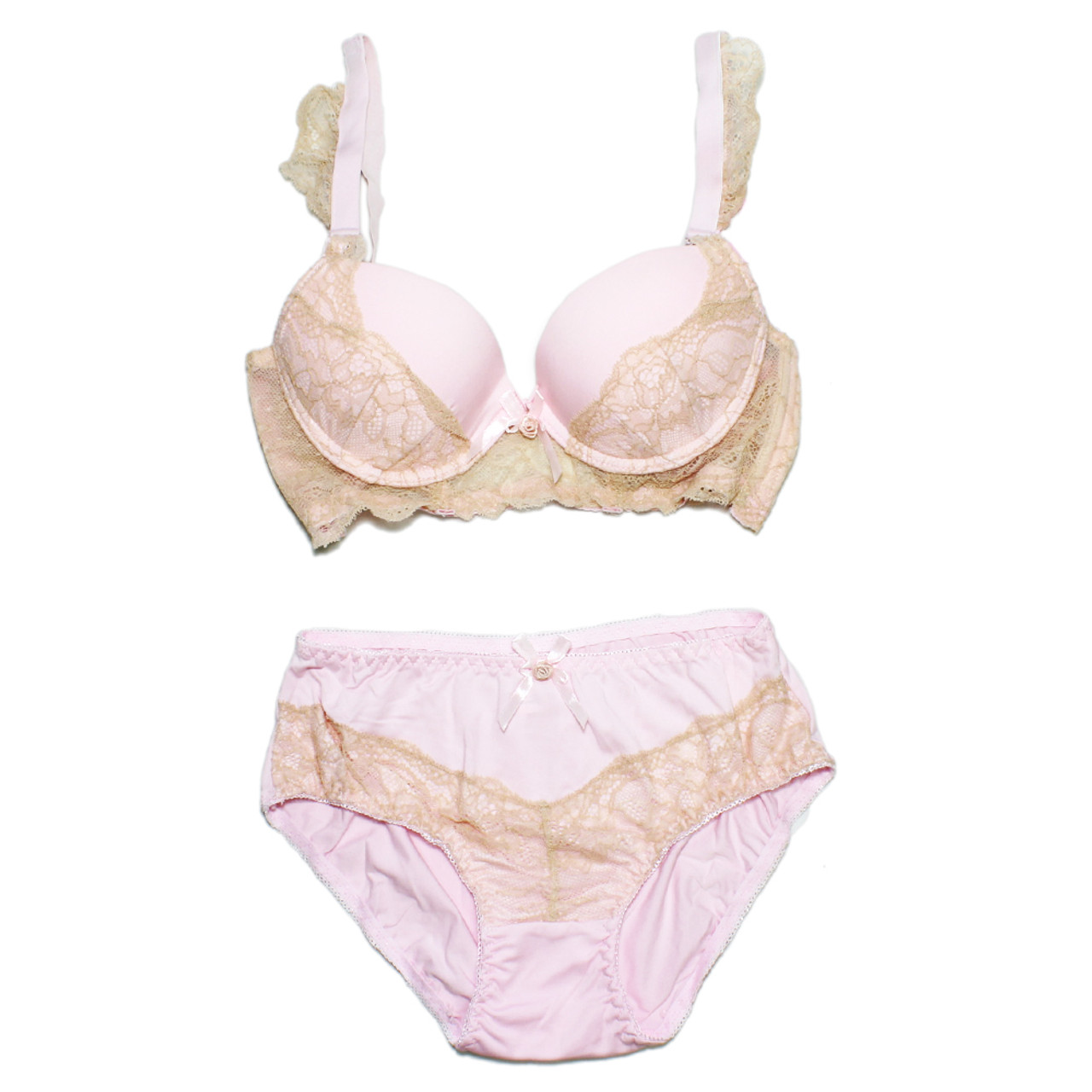 Push Up Bra Panty Set (Bra Sets with Matching Panties)