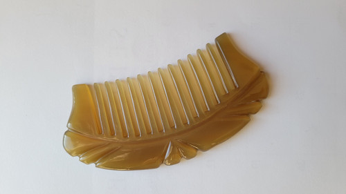 Viking Style Yak Horn Comb!  one of a kind! Travel Size! Best Gift for yourself or love ones!