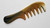 Curly Hair Horn Comb w/Handle