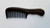 Eri Wood/Horn Comb w/Handle (Wide Teeth)