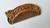 Lotus Design Hand Carved Wood Comb B