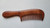 Hiraku Luxury Wood Comb w/Handle (Wide Teeth)