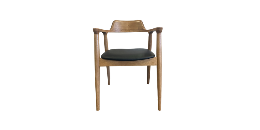 Sloane_Dining_Chair_with_Arms_and_Black_PU_Seat-1