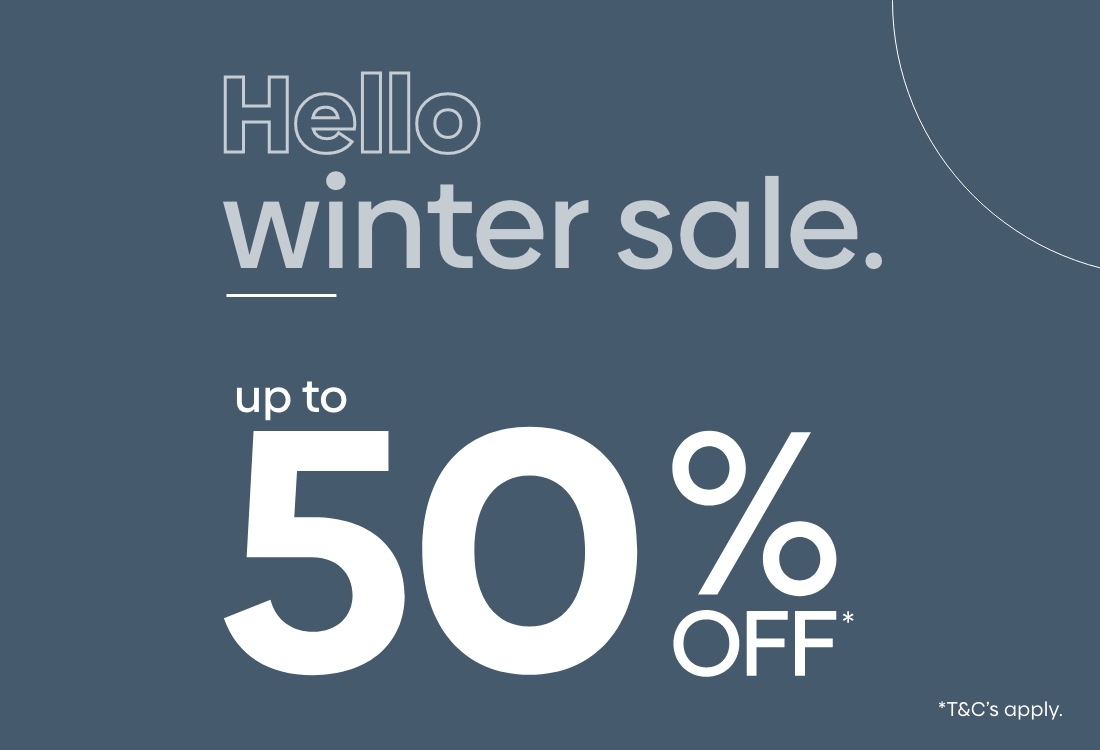 Hello Winter Sale - Up to 50% OFF