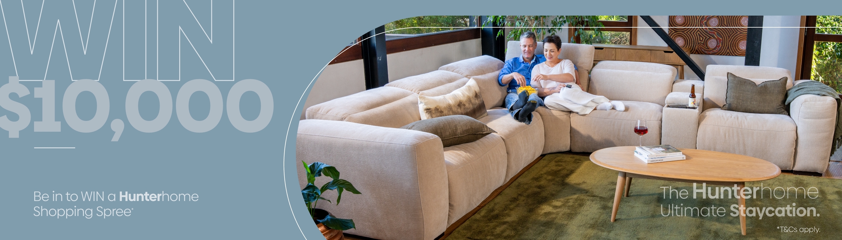Win a $10,000 Hunter Home Gift Voucher | Ultimate Staycation Giveaway NZ
