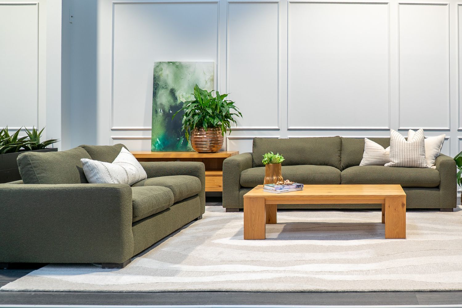 Cooper Sofas styled in a living room