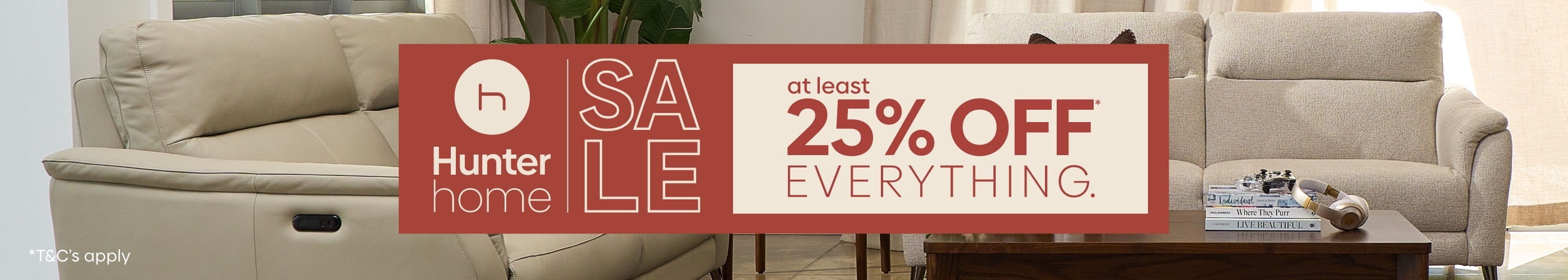 Hunter Home Storewide Sale