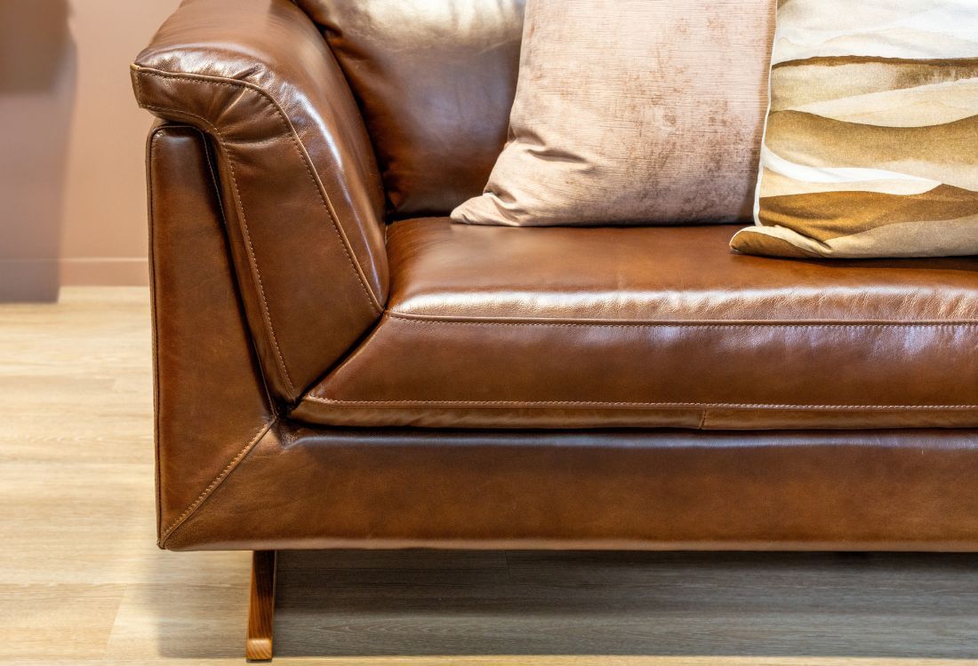 Close-up of the Nash sofa range showing fabric and cushion detail