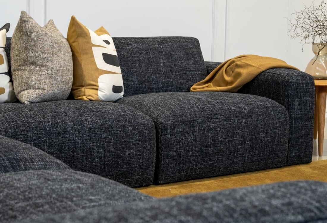 Malone 5 Piece Modular Corner Suite in Fabric