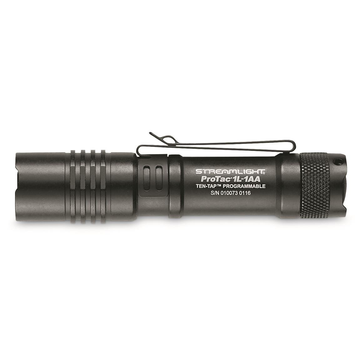 Streamlight Protac 1L-1AA Flashlight | Single AA or CR123 Battery
