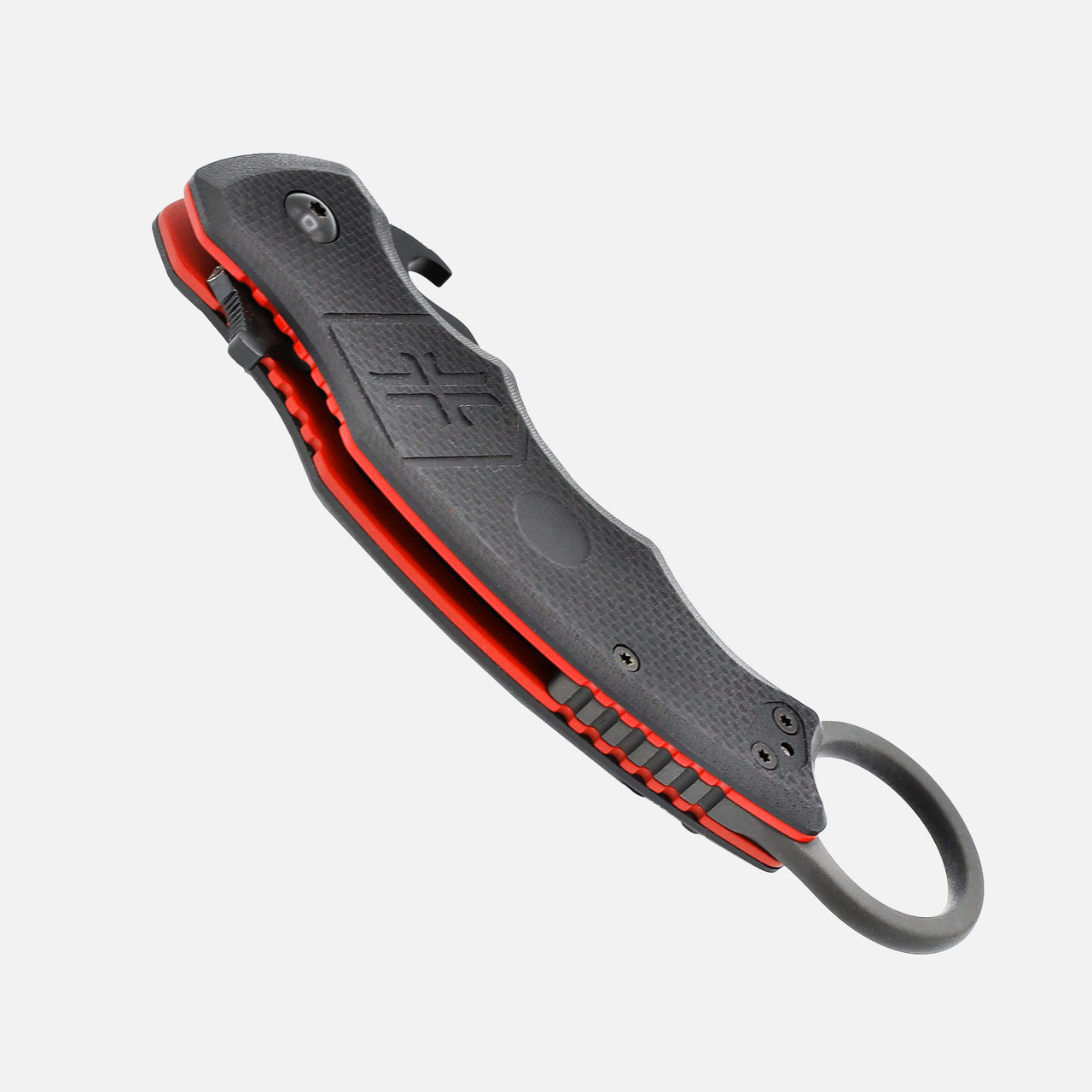 WPS & Fox Karambit Knife | Black & Red EDC Blade | Warrior Poet