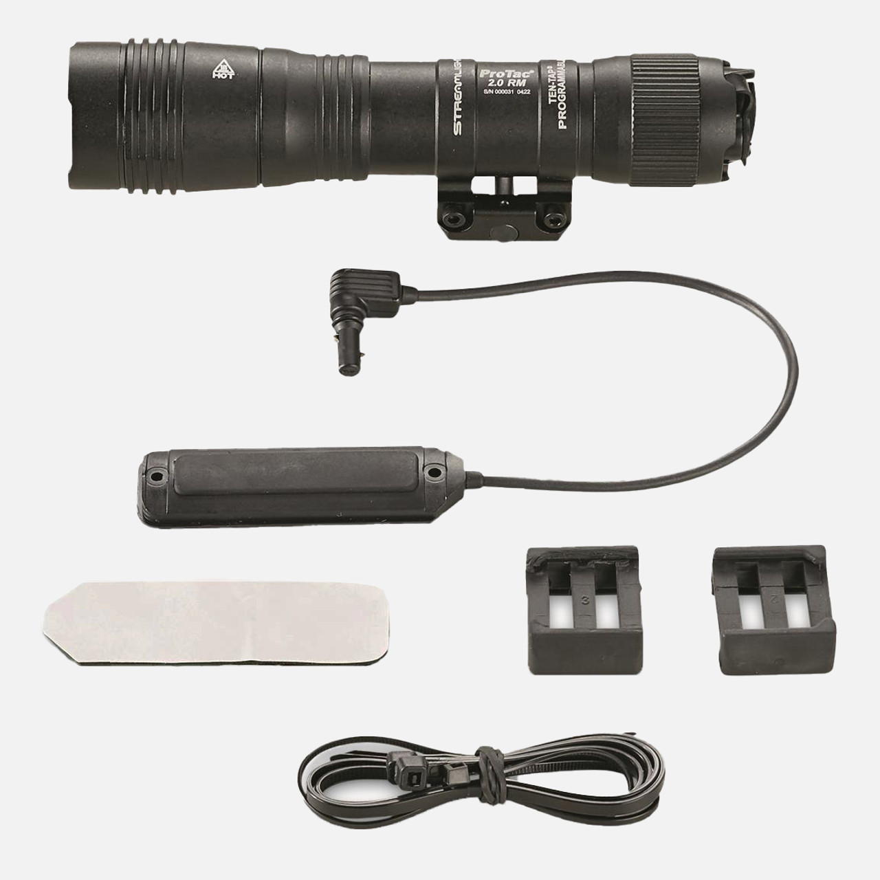 Streamlight ProTac 2.0 Rechargeable Rail-Mount Weapon Light with 