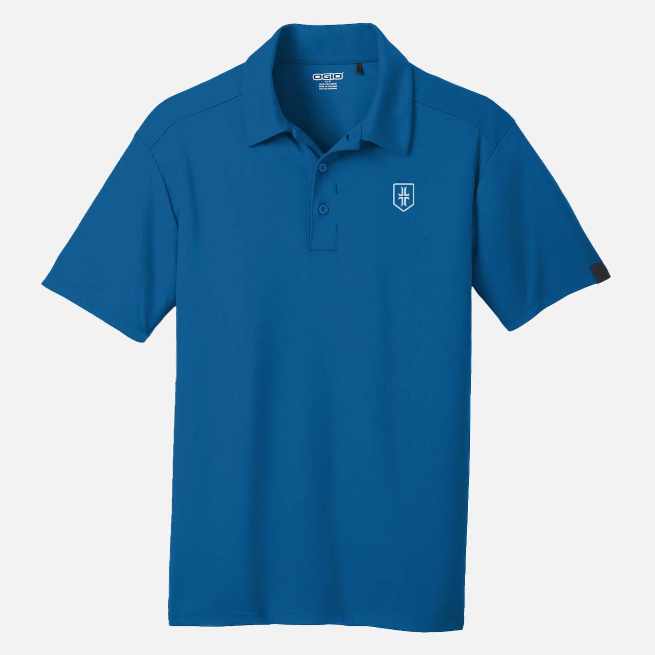 Shield Performance Polo - Bolt Blue - Warrior Poet Supply Co