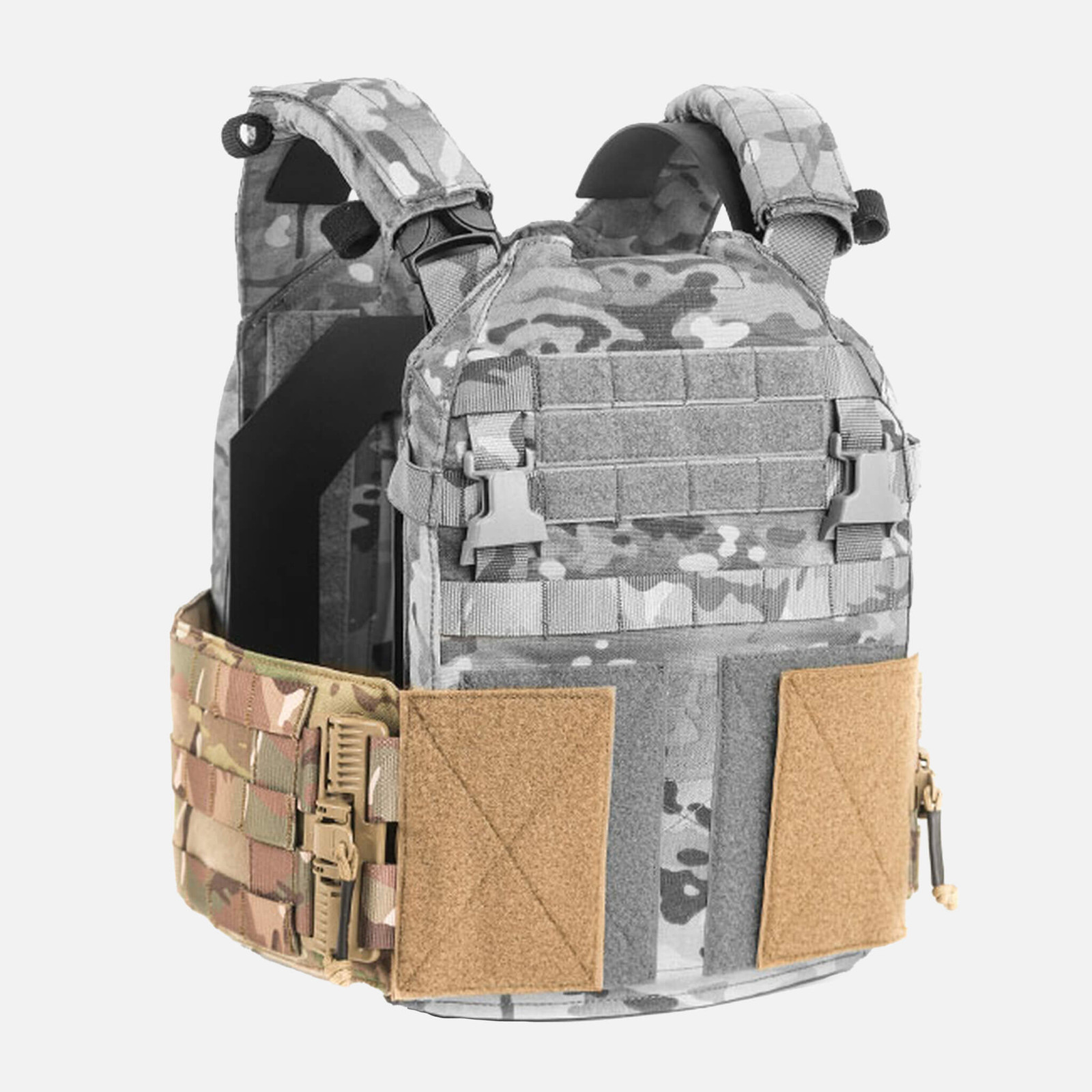 HRT Plate Carrier with Quick Release Cummerbund Quick Detach Cummerbund