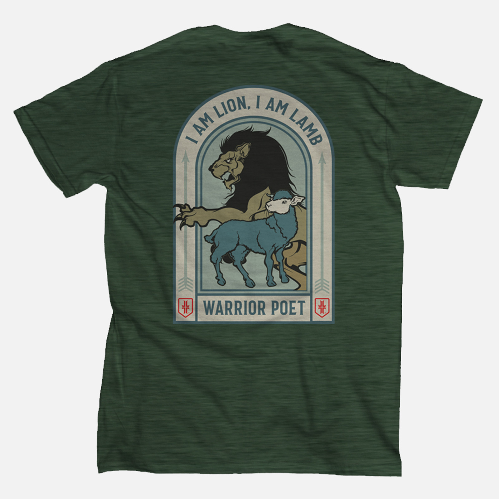 Lion & Lamb T-shirt - Forrest