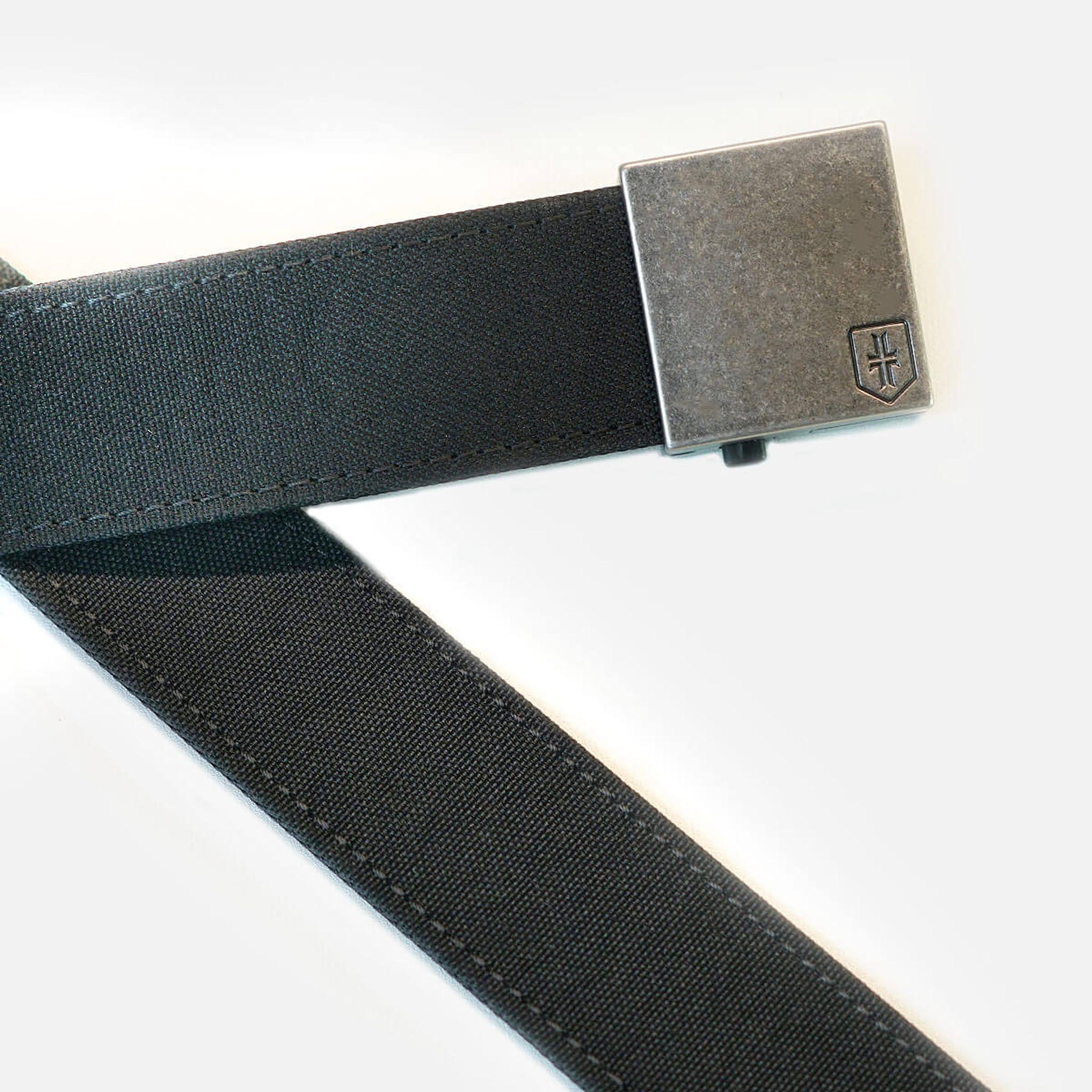 TXC x Nexbelt - Supreme Appendix Carry EDC Belt OD Green Belt with Black Buckle & Silver Logo