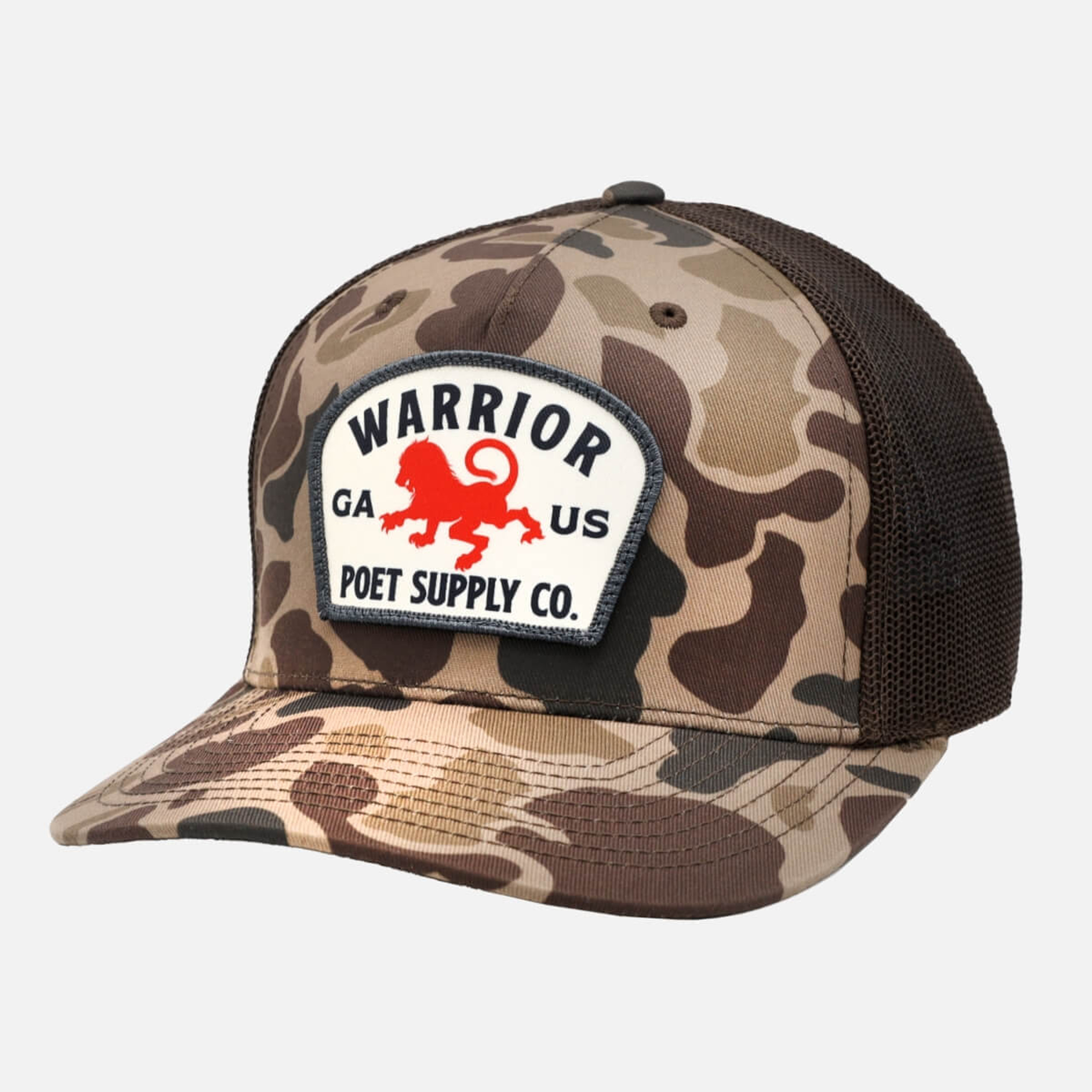 Camo Patch Cap Snapback Warrior Poet Supply Co