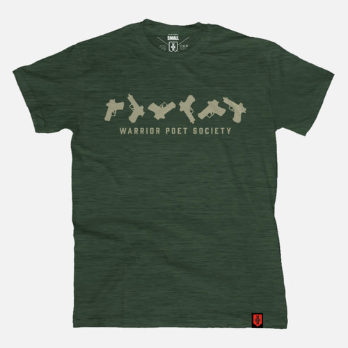 Dancing War Poet T-Shirt - Forrest