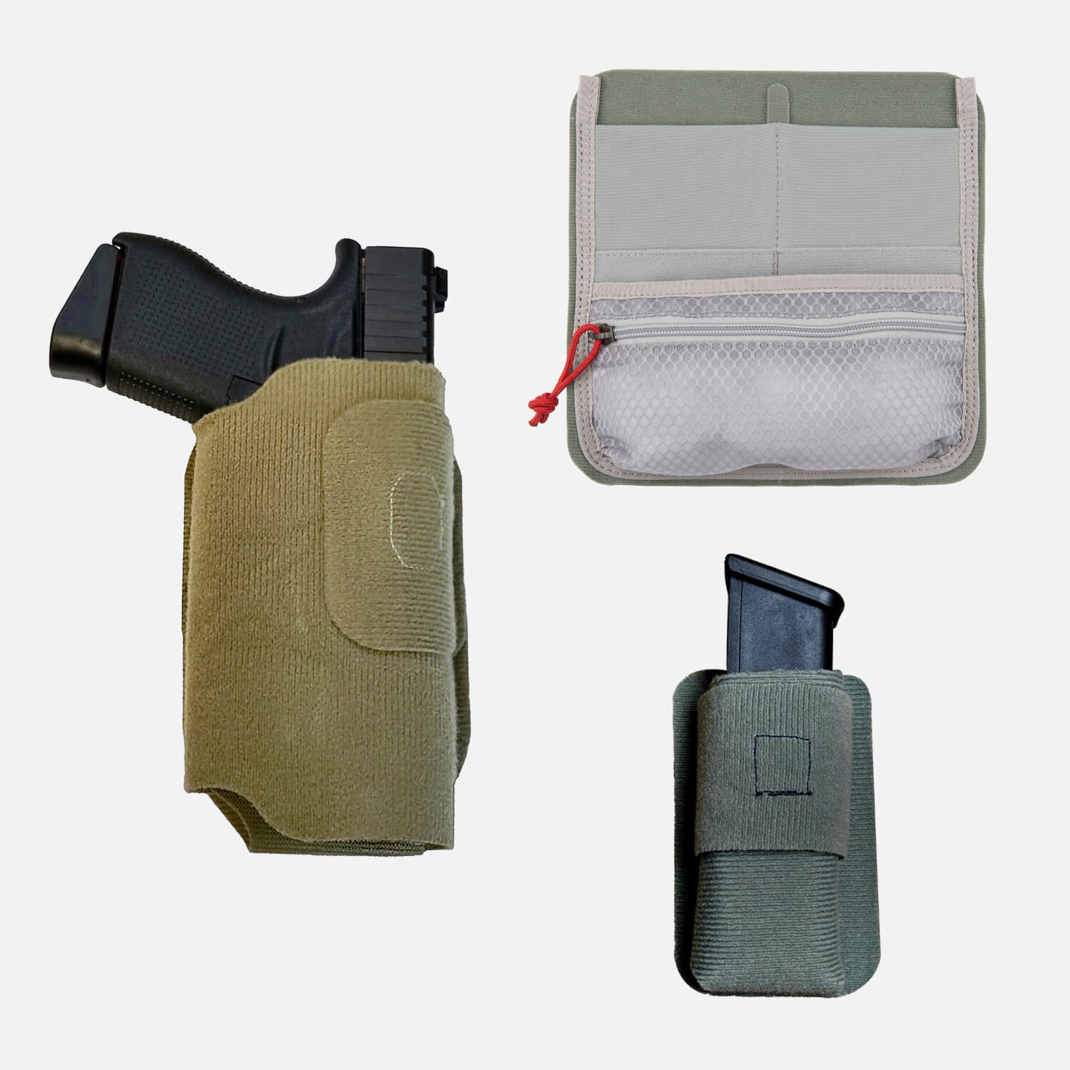 Vertx VELCRO® Pistol Holster for Backpacks - Use With Glock 19