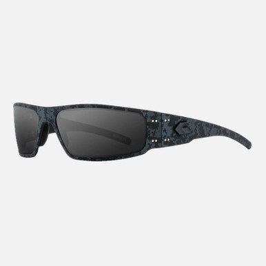 Stealth Grafiti Camo/Smoke Gatorz Magnum Polarized Glasses