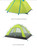 Naturehike P-Series - 4P Tent Forest Green