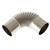 Naturehike 90° Bend Pipe Silver for Wood Stove