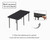 Portable IGT camping kitchen table