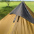 Trekking pole backpacking tent