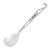 Titanium spork half polished with bottle opener