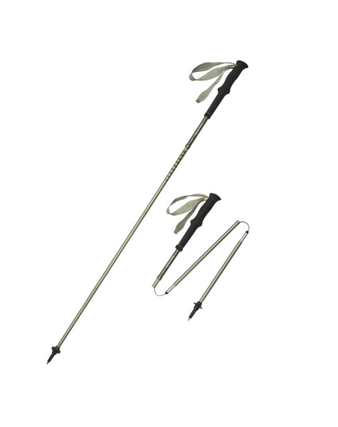 Naturehike Air Terk Pro all Aluminum four-section folding trekking pole - Forest green 130cm