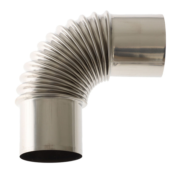 Naturehike 90° Bend Pipe Silver for Wood Stove
