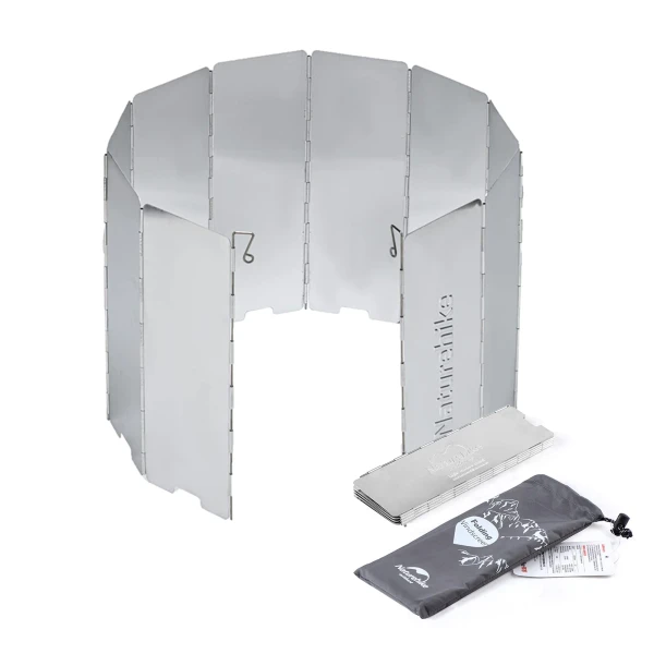 Naturehike NH 10-piece camping stove windscreen