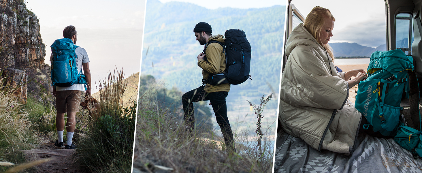 The Naturehike 45L Hiking Backpack is built for trekkers, backpackers and outdoor adventurers who need a lightweight yet durable pack for multi-day trips. Featuring an ergonomic aluminium frame, ventilated back panel, adjustable hip belt and multiple storage compartments, it distributes weight efficiently for greater comfort on long hikes. With a spacious 45-litre capacity, hydration compatibility, external gear attachment points and an included rain cover, it's the perfect companion for trekking, camping, backpacking and adventure travel across India. Suitable for 2–3 day hikes, weekend camping trips and Himalayan treks.
