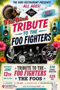 OPTION C: Foo Fighters Tribute - THE FOOS - $25.00 VIP Upper Deck Service -First Come First Serve Seating