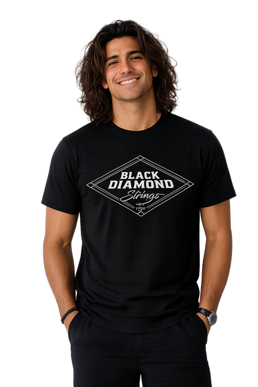 Black Diamond T Shirt - 6.1 oz 100% Cotton