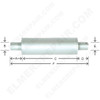 ER- G45728 Muffler (horizontal)