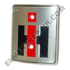 ER- 357650R1 IH Logo Front Hood Emblem