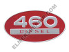 ER- 369121R1 460 Diesel Oval Side Emblem