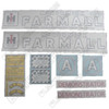 ER- VI410 IH McCormick Farmall A Demonstrator Decal Set