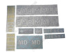 ER- VI125 McCormick-Deering Farmall MD Decal Set