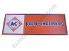 AC006-MBAN  Allis Chalmers Diamond Mini Banner (Blue Long A & S)