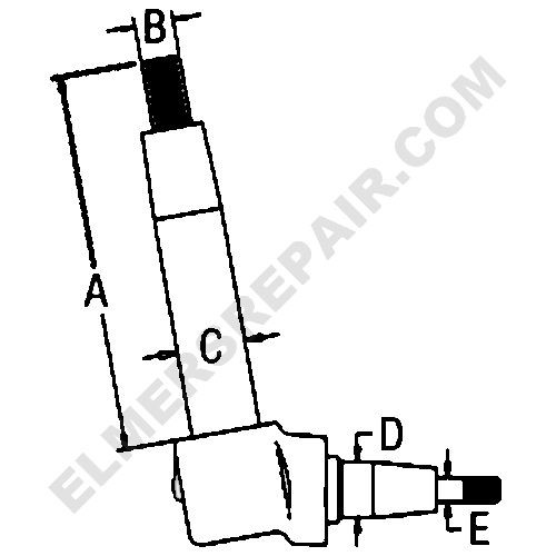 ER A36534 Wide Front Axle Spindle RH & LH Elmer's Repair Inc