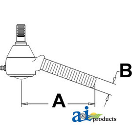 ER- NAA33271A Short Tie Rod End