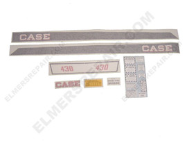 ER- VC244A Case 430 Late Decal Set (Black Stripe)