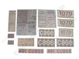 ER- VC232 Case 1070 Diesel Decal Set (1970 thru 73)