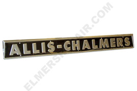 ER- 242700 Allis Chalmers Side Emblem (black)