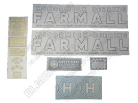 ER- VI121 McCormick-Deering Farmall H Decal Set