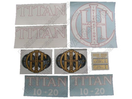 ER- VI309 McCormick-Deering 10-20 Titan Decal Set